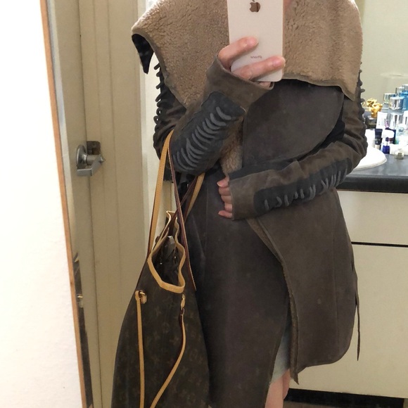 ❌SOLD❌ RICK OWENS Fur lining Coat - Picture 14 of 16